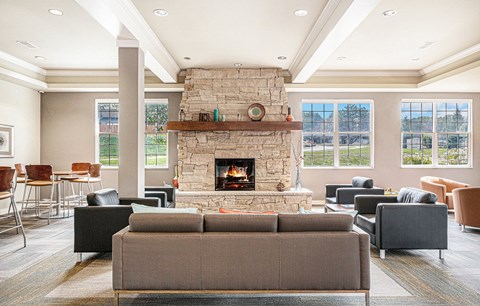 Community Clubhouse at Pine Tree Apartments, Nebraska